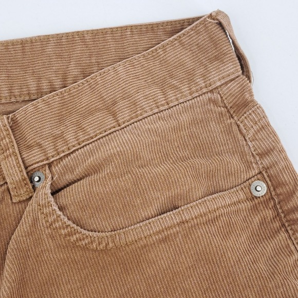 J Crew 484 Corduroy Pants Mens Size 32x30 Brown Straight Fit Cotton Blend - Picture 5 of 11